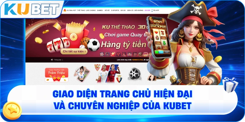 Giao diện Kubet chính thức